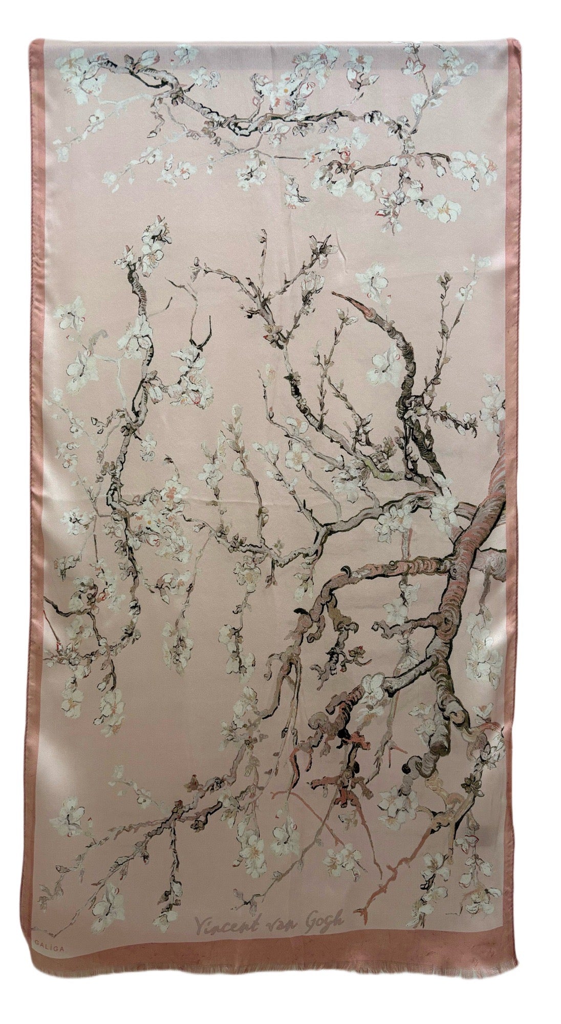 Van Gough Cherry Blossom Silk Scarf