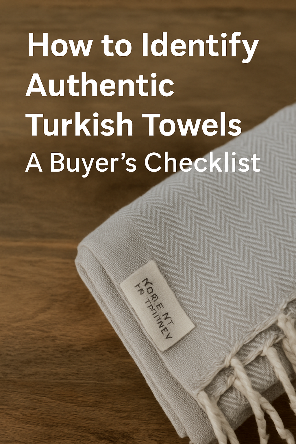 How to Identify Authentic Turkish Towels: A Buyer’s Checklist