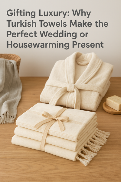 Gifting Luxury: Why Turkish Towels Make the Perfect Wedding or Housewarming Present