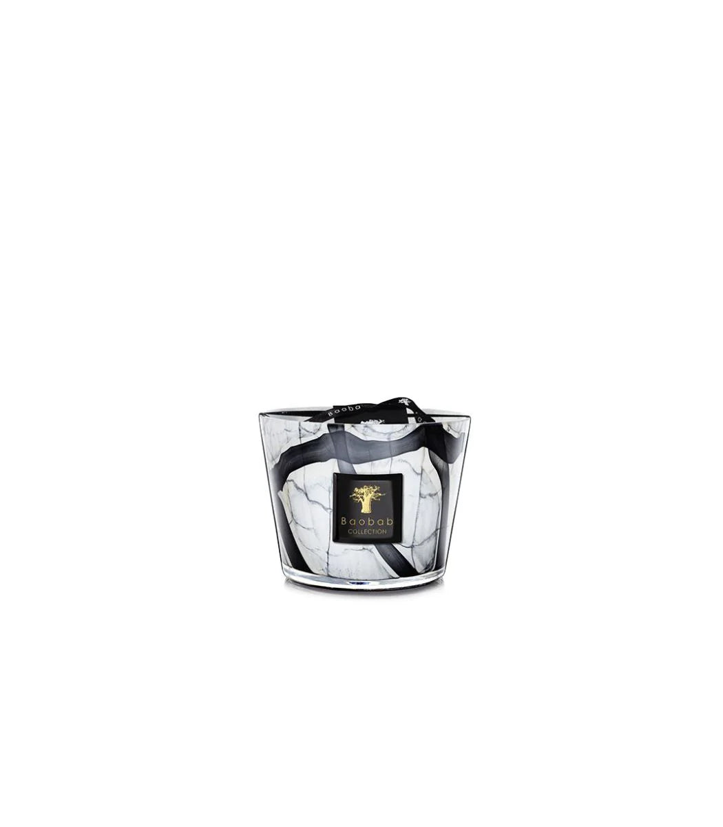 Baobab Scented Candle Stones Marble