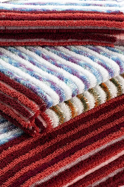 Hand-loomed, Soft and Absorbent Towels made from 70% Degrade Linen and 30% Bergama Turkish Cotton
