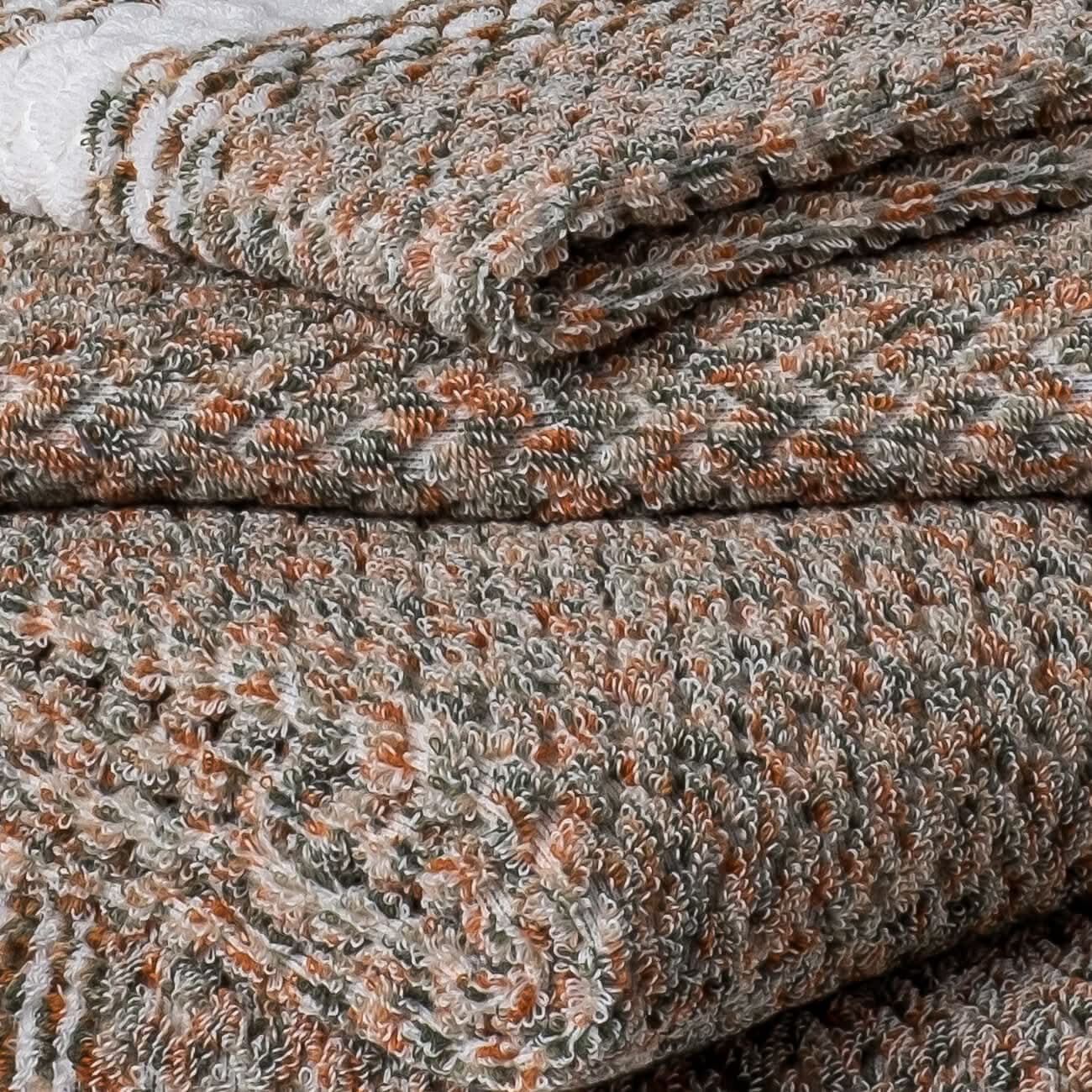 Hand-loomed, Soft and Absorbent Towels made from 70% Degrade Linen and 30% Bergama Turkish Cotton
