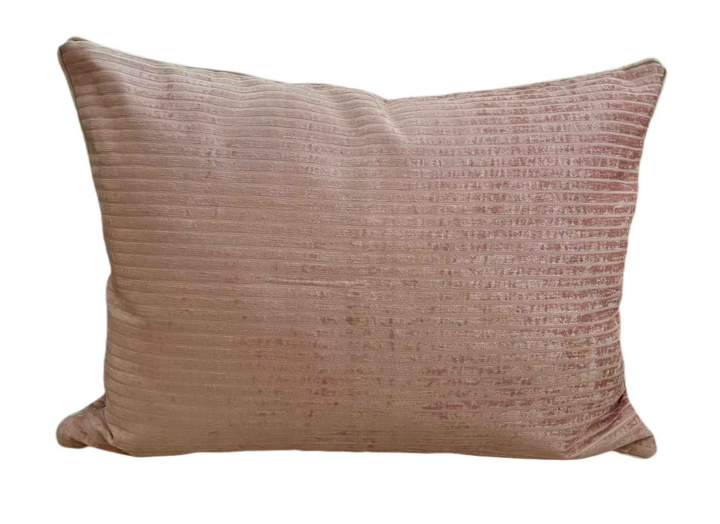 Pink or Gray Chenille Pillow