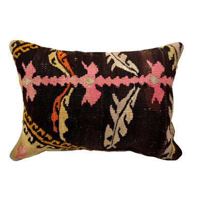 Unique Kilim Pillow which is made from a vintage kilim rug