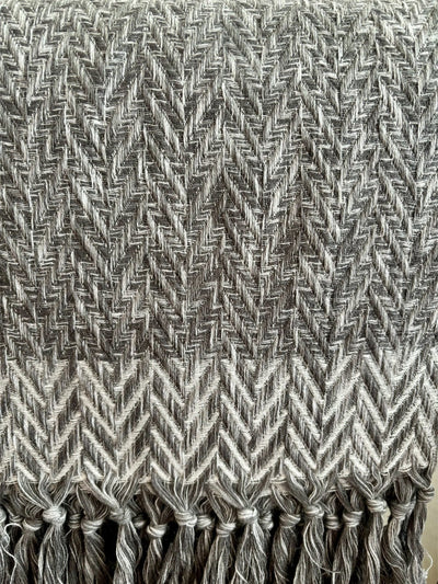 Pestemal Denim Gray Ombre Linen