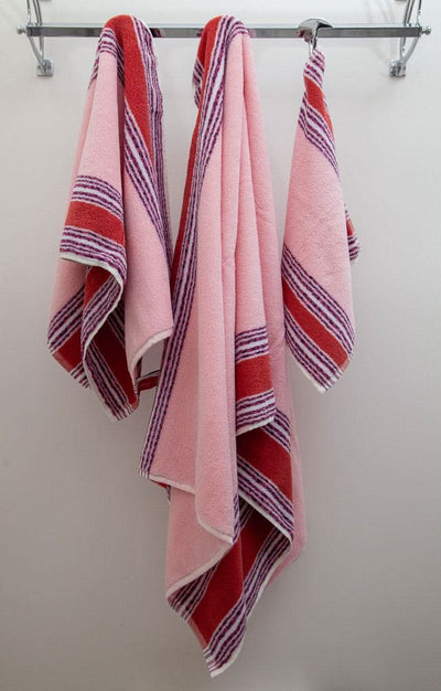 Hand-loomed, Soft and Absorbent Towels crafted from 100% Aegean Cotton