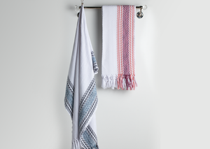 Turkish Towel Company Pinstripe 6-piece Set Kitchen Towels