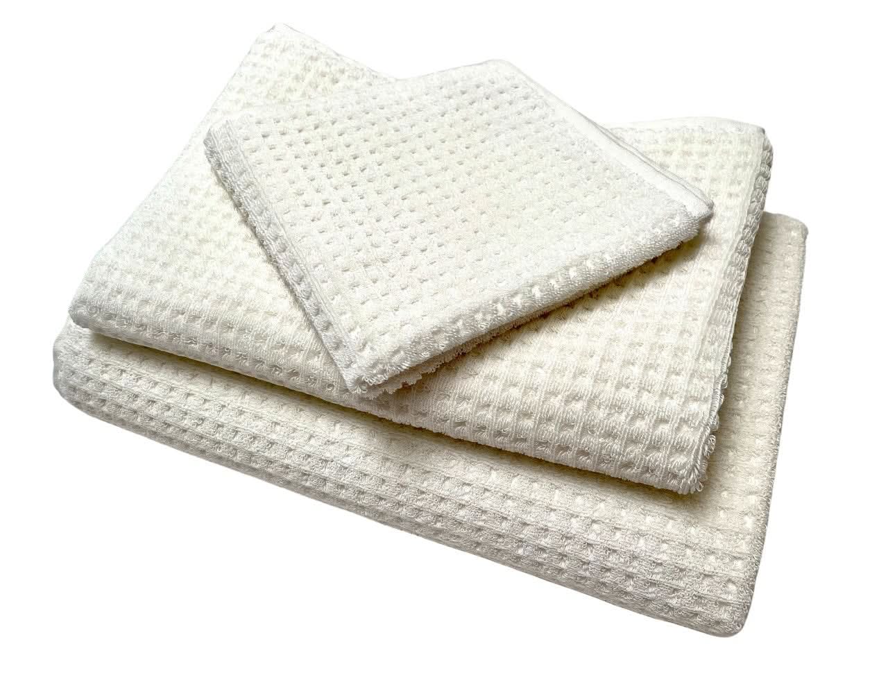 Soft and Absorbent Towels made from the finest 100% organic Bergama Turkish cotton